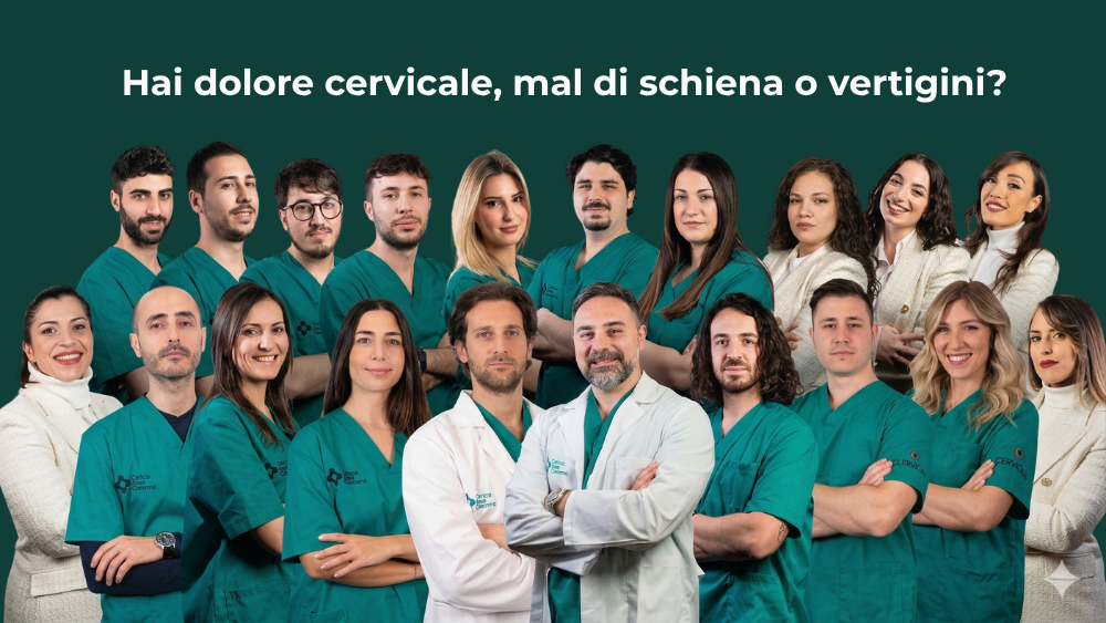 Hai dolore cervicale mal di schiena o vertigini